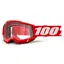 100 Percent Accuri 2 Goggles Neon/Red/Clear Lens