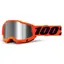 100 Percent Accuri 2 Goggles Neon/Orange - Mirror Silver Flash Lens