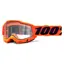 100 Percent Accuri 2 Enduro MTB Goggles Neon/Orange - Clear Lens