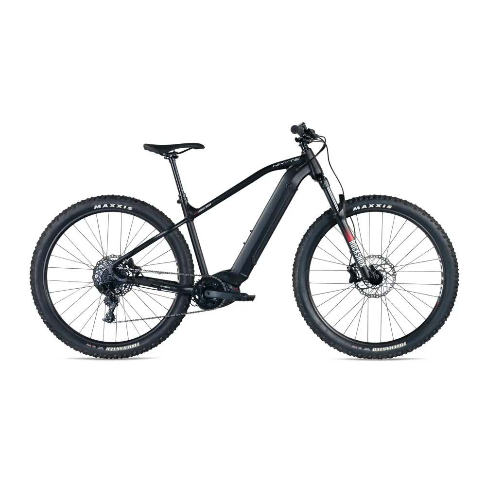 Whyte E505 Sram GX 11spd Electric 29er Mountain Bike Black Grey electric bike, photo from Leisure Lakes Bikes