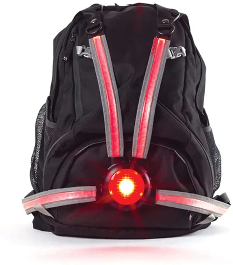 Veglo Commuter X4 Fibre Optic Wearable Rear Safety Light-1