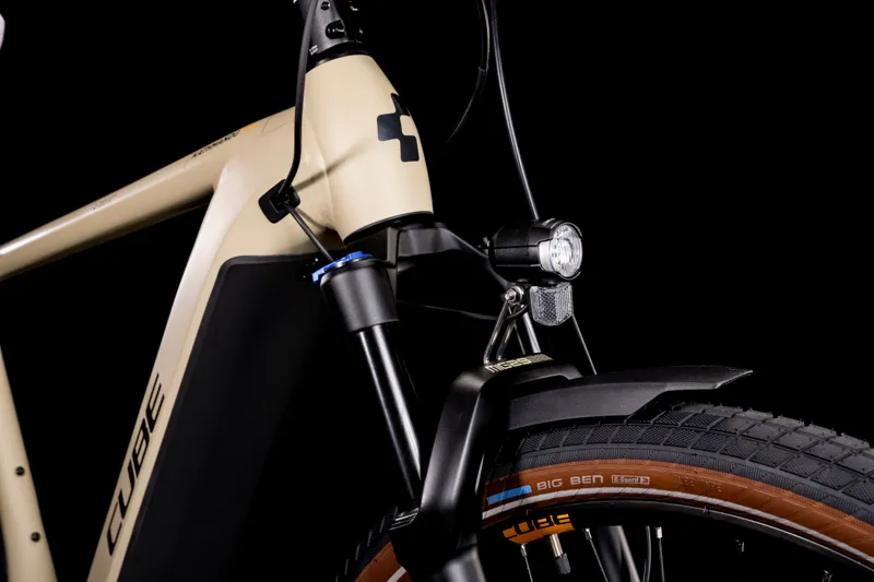 Cube Kathmandu Hybrid Pro 625  Hybrid Bike 2022 Desert 'n' Orange-4