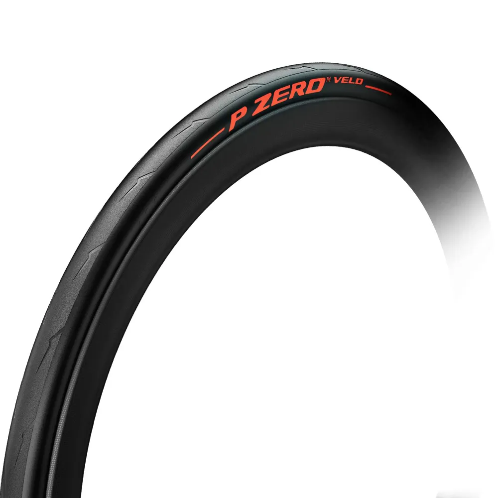 Image of Pirelli P Zero Velo Road Tyre 700x25c Limited Edition Red