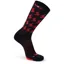 M2O Bolt Crew Plus Compression Socks Black/Red