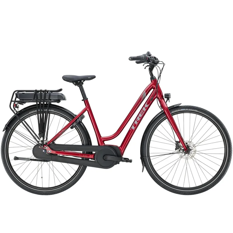 Trek District+1Mid Electric Bike 500W 2020 Rage Red