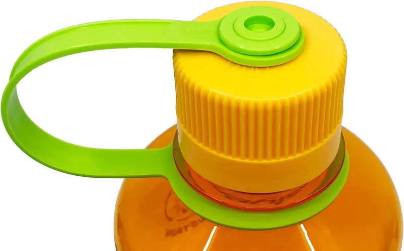 Nalgene Narrow Mouth Sustain Tritan 50% Recycled 500ml Bottle Clementine-2
