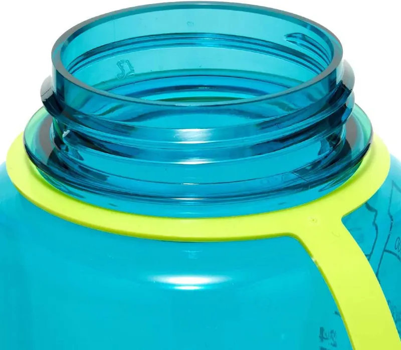 Nalgene Wide Mouth Sustain Tritan 50% Recycled 1L Bottle Cerulean-5