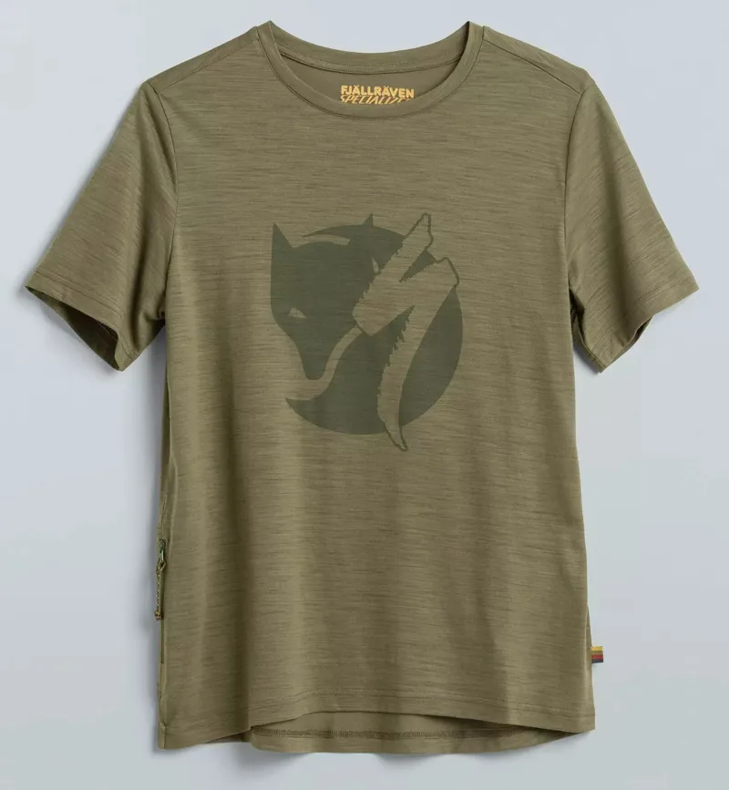 Specialized/Fjallraven Wool Womens SS Tee Green