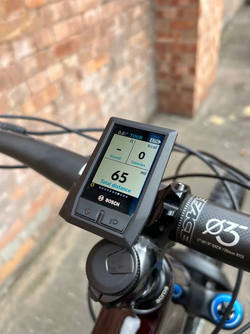 2nd Hand Orbea Wild FS M-Team XL Electric Mountain Bike Red/Carbon-6