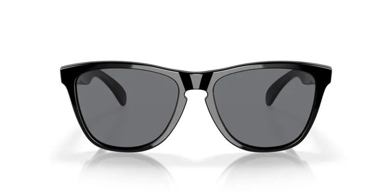 Oakley Frogskin Sunglasses Polished Black/Grey-3