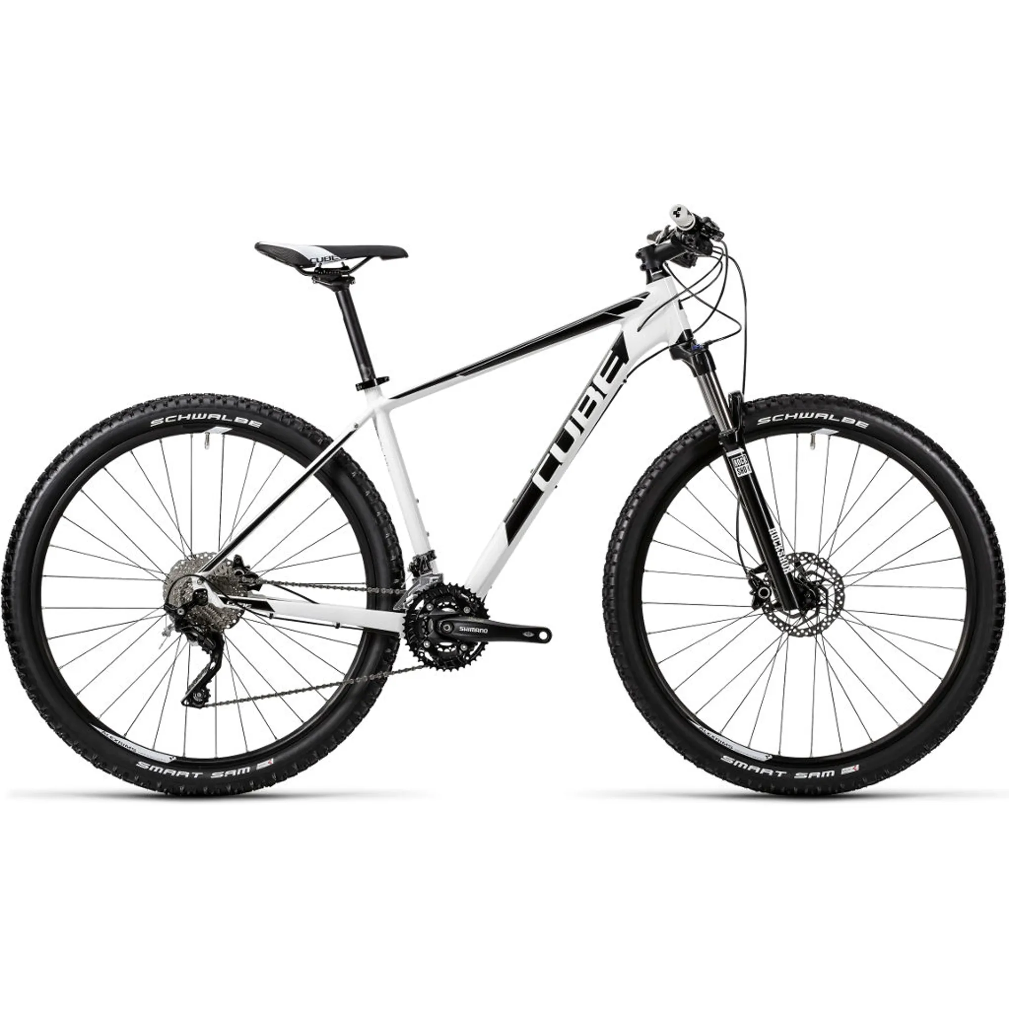 Cube Attention 29er Hardtail Mountain Bike 2016 White Black