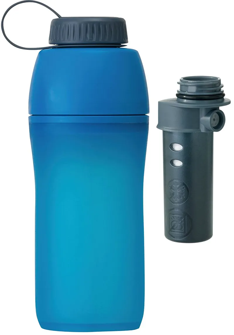 Platypus Meta Microfilter Bottle 1L Bluebird Day