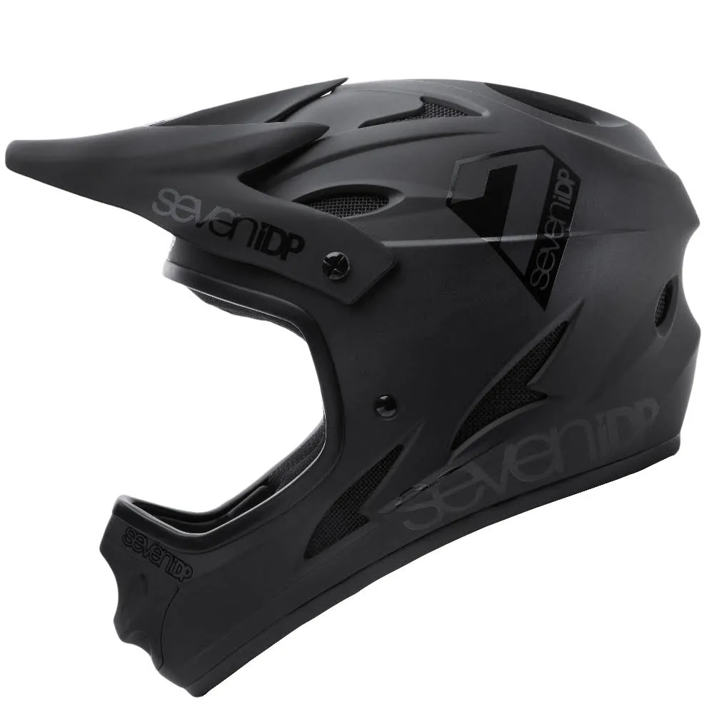 7iDP 7iDP M1 Fullface MTB Helmet Black/Black