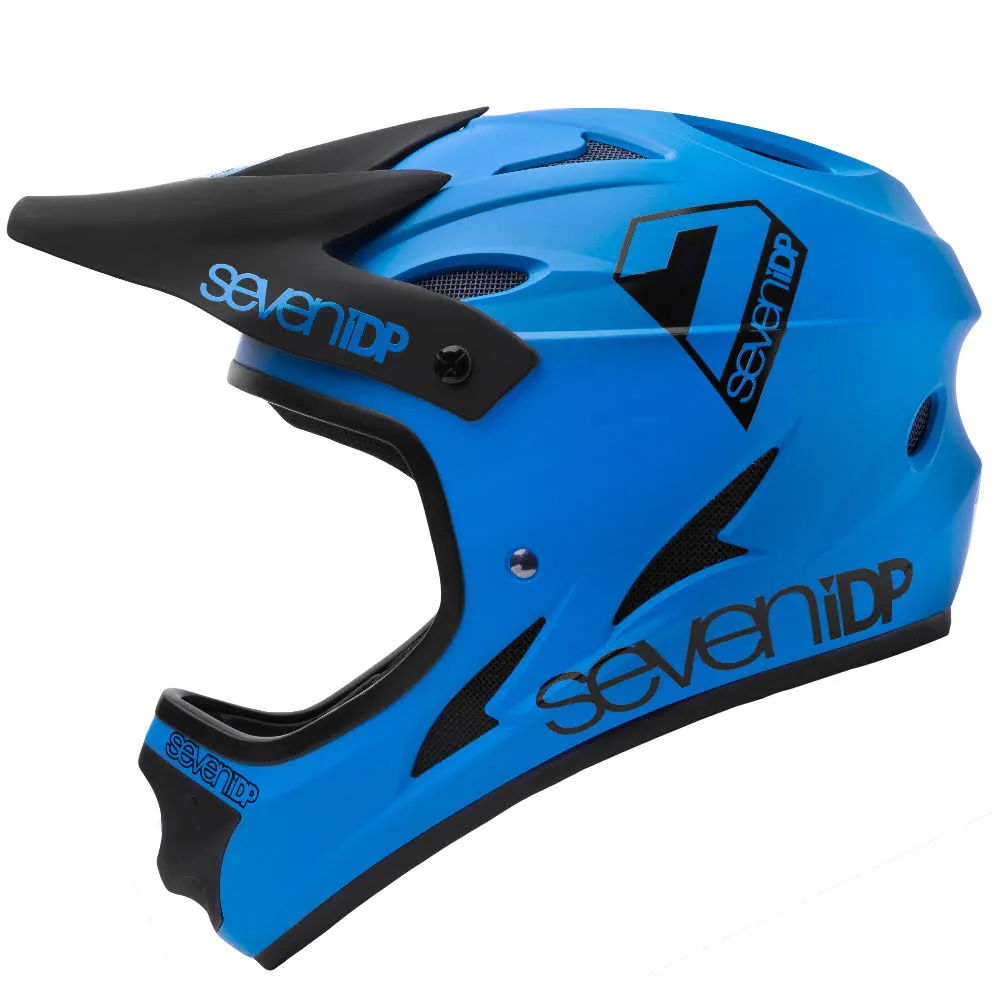 Image of 7iDP M1 Fullface MTB Helmet Blue/Black