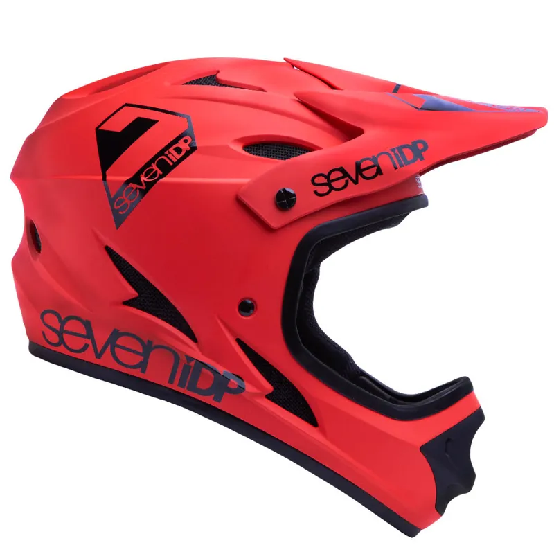 7iDP M1 Fullface MTB Helmet Red/Black-1