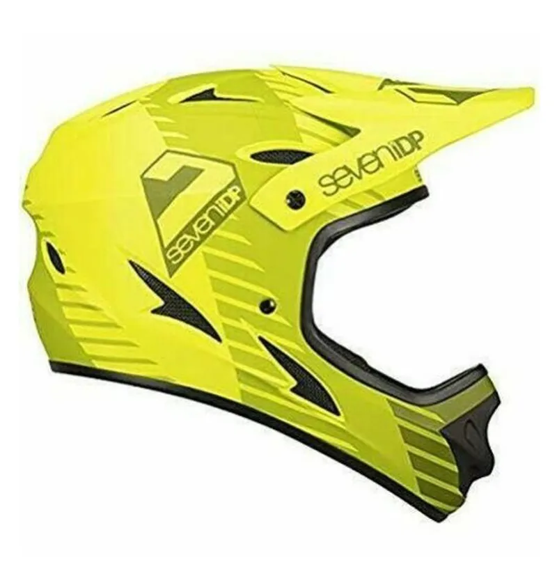 7iDP M1 Tactic Full Face Helmet Lime/Mid/Olive