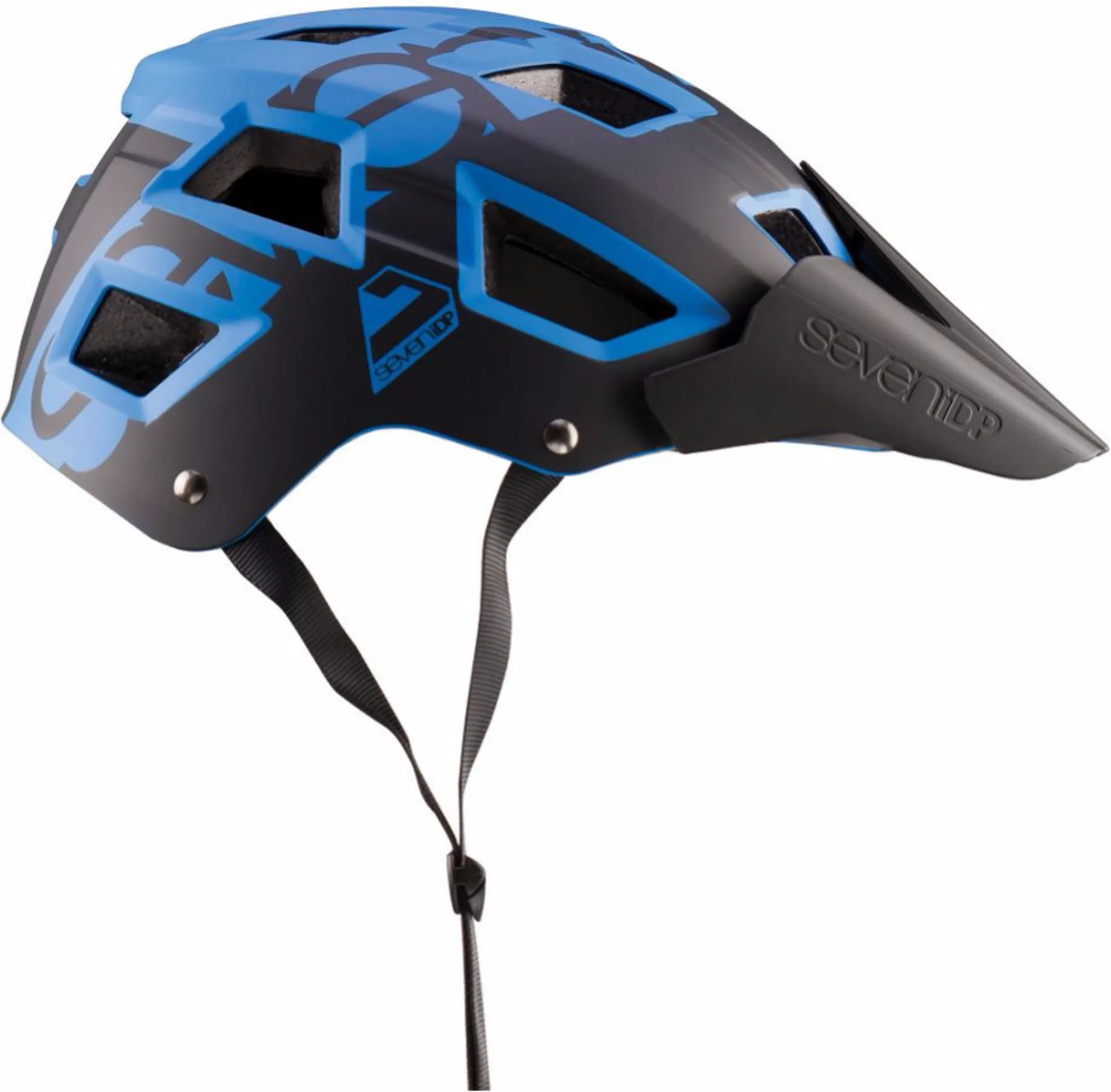 7idp m5 bike helmet 7 iDP MTB AM - Orange-Camo 13 vents for cool air 7 Protection M5 Helmet -