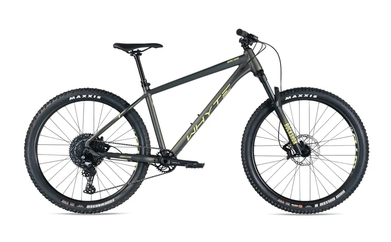 Whyte 805 Deore 11 Speed Hardtail Mountain Bike 2023 Moss Yellow/Khaki-1