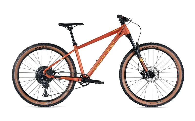 Whyte 806 Compact Deore 11 Speed Hardtail MTB 2023 Burnt Orange/Slate-1