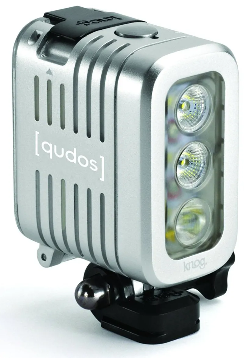 Knog Qudos Action 3 LED Light Silver