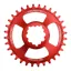 Burgtec ThickThin GXP 6mm Offset Chainring Red