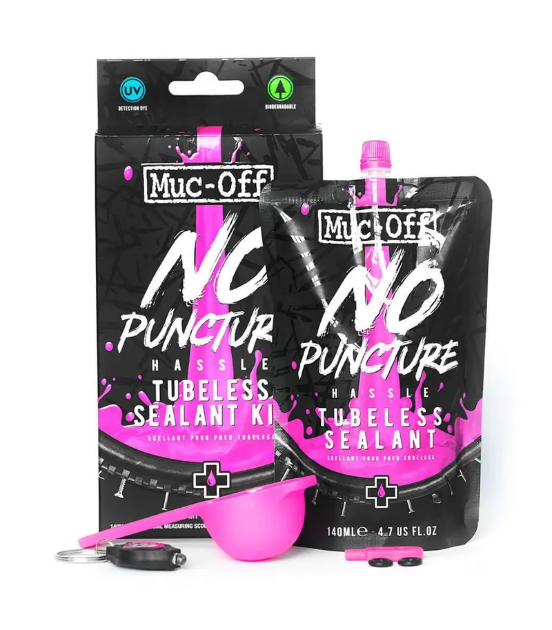 Muc-Off No Puncture Hassle Tubeless Sealant Kit 140ml-1