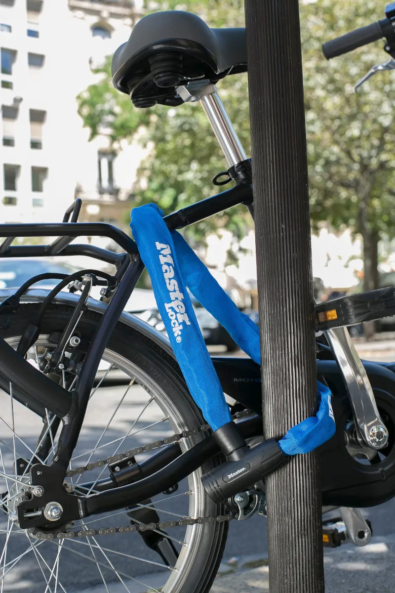 Master Lock Chain Key Lock 8mm x 90cm Black-1