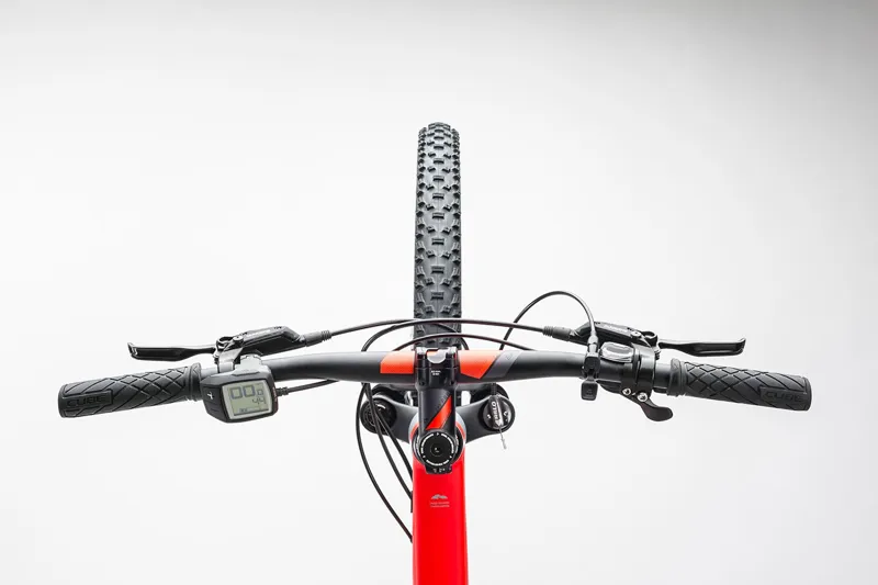 Cube Reaction Hybrid HPA Pro 500 Electric Mountain Bike 2017 Grey/Red-1