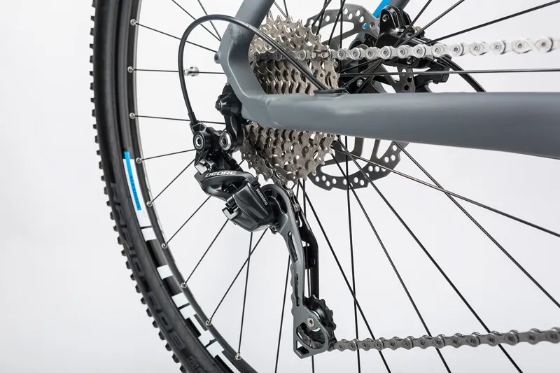 Cube Reaction Hybrid HPA Pro 500 Electric Mountain Bike 2017 Grey/Blue-7