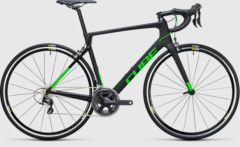 Cube Agree C:62 Pro Carbon Road Bike 2017 Black/Green
