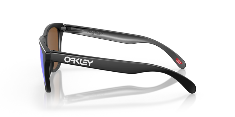 Oakley Frogskin Sunglasses Matte Black/Prizm Violet-2