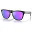 Oakley Frogskin Sunglasses Matte Black/Prizm Violet