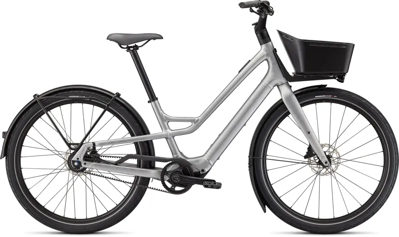Specialized Turbo Como SL 5.0 Electric Bike 2021 Silver/Transparent