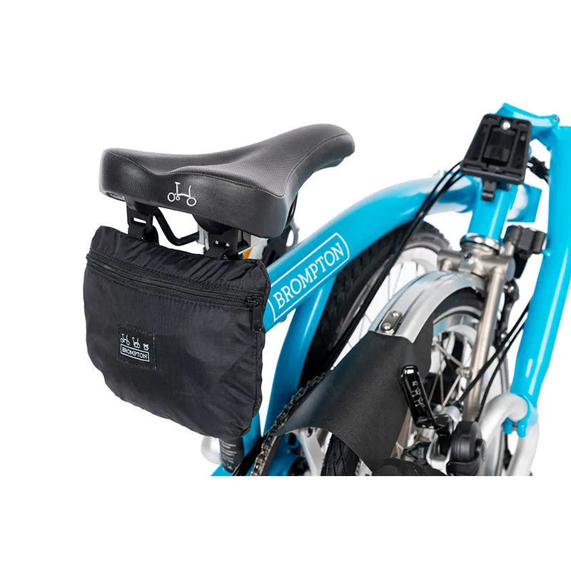 Brompton Transit Bike Cover Saddle Bag Pouch Black -3