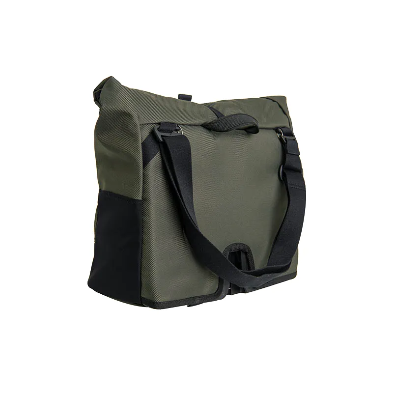 Brompton  Borough Bag with Frame Medium Olive-1