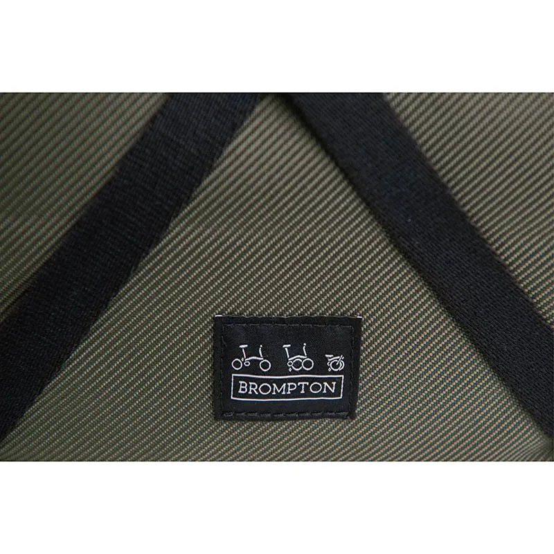 Brompton  Borough Bag with Frame Medium Olive-3