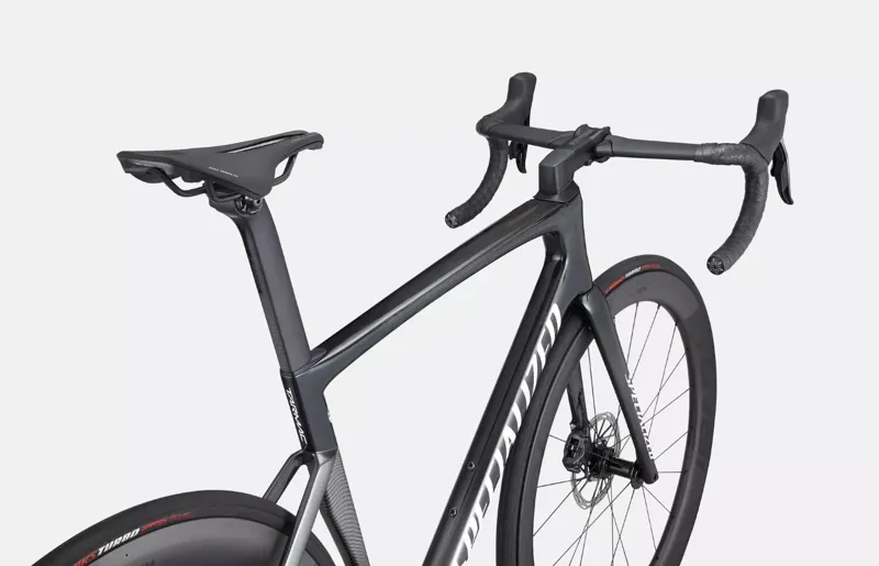 Specialized Tarmac SL7 Pro SRAM Force eTap AXS Disc Road Bike 2022 Carbon/Smoke/Metallic White Silver-3