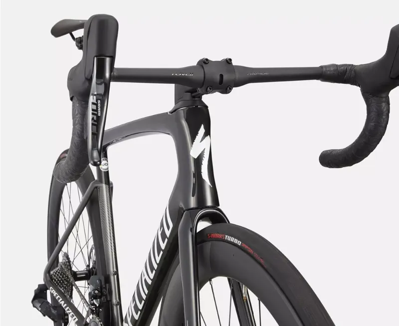 Specialized Tarmac SL7 Pro SRAM Force eTap AXS Disc Road Bike 2022 Carbon/Smoke/Metallic White Silver-4