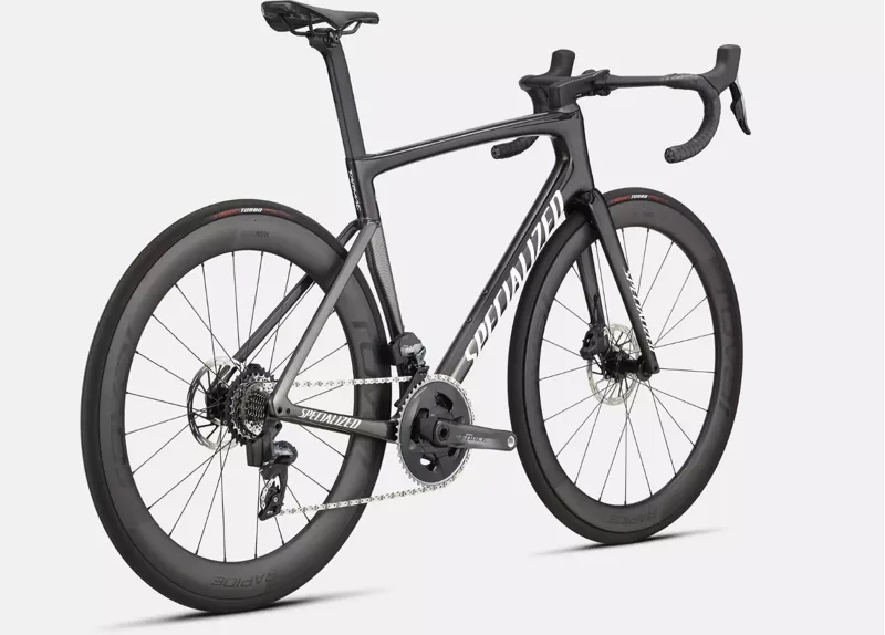 Specialized Tarmac SL7 Pro SRAM Force eTap AXS Disc Road Bike 2022 Carbon/Smoke/Metallic White Silver-2
