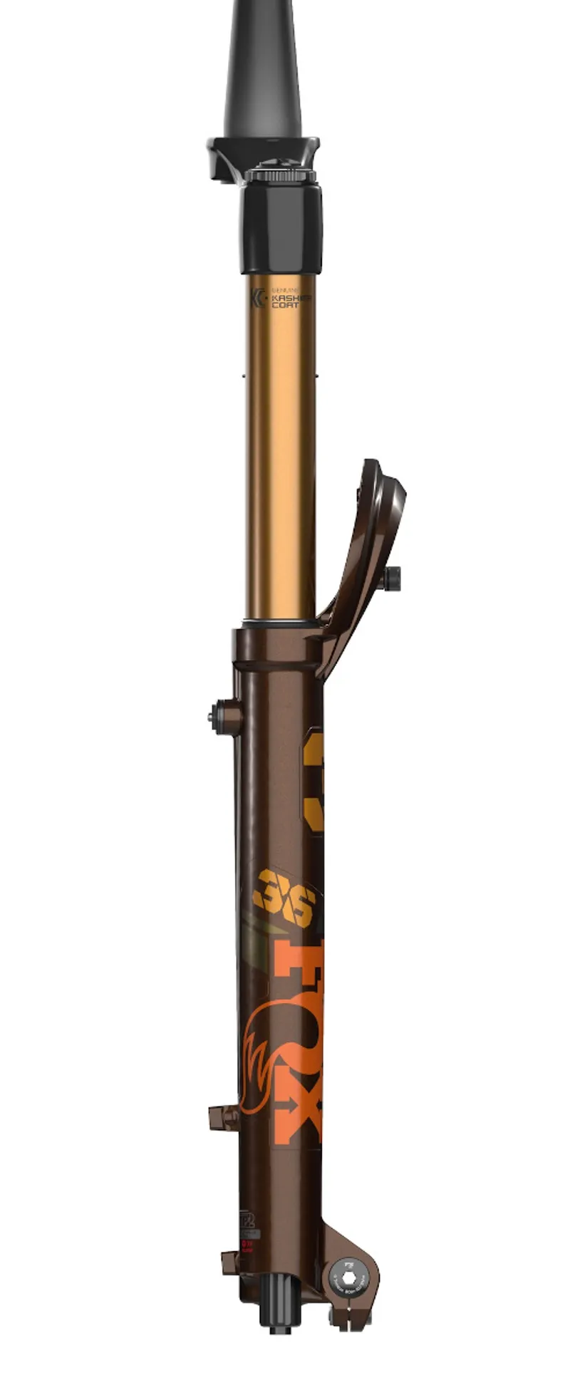 Fox 36 Float Factory GRIP2 160 27.5in Kabolt110 44mm Fork Root Beer-1