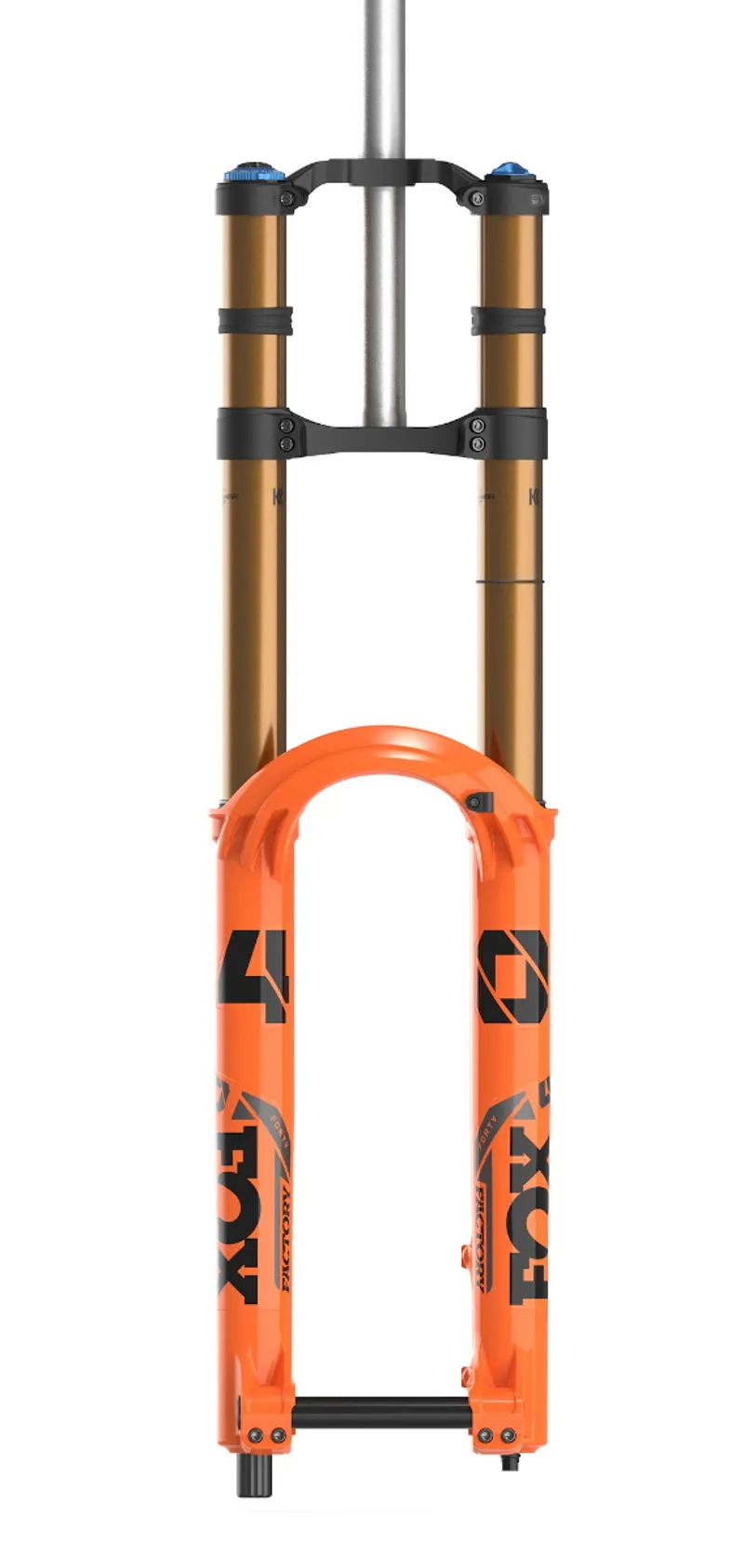 Fox 40 Float Factory GRIP2 203 27.5in 20TA110 1.125 48mm Fork Orange-1