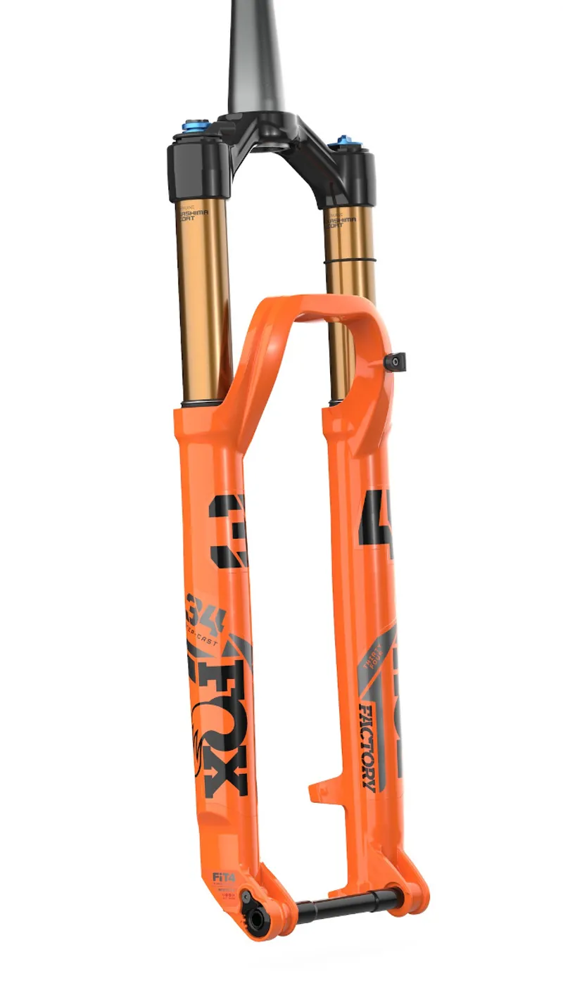 Fox 34 Float Factory SC Fit4 Tapered Remote 29in 2021 Fork Orange