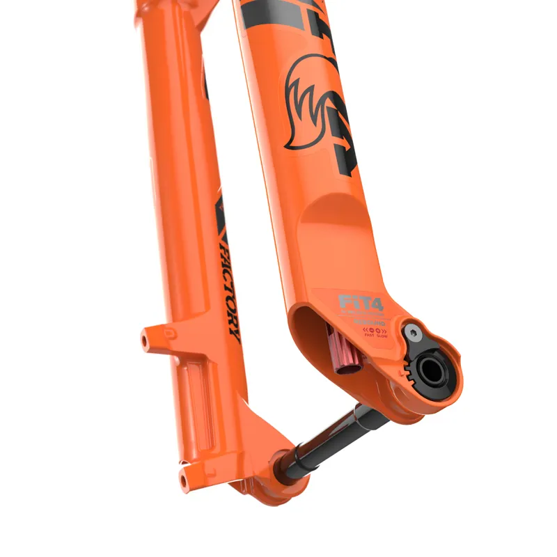 Fox 34 Float Factory SC Fit4 Tapered Remote 29in 2021 Fork Orange-4