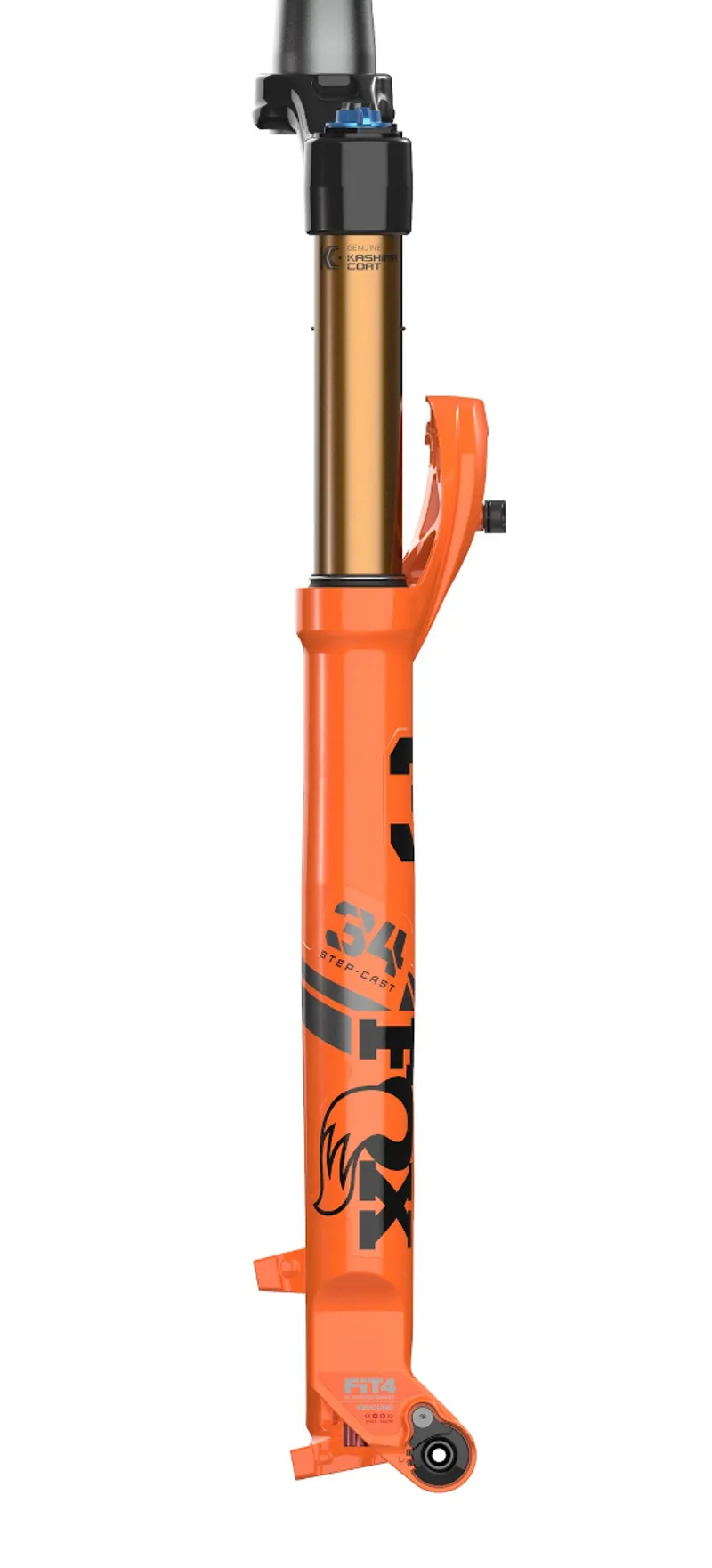 Fox 34 Float Factory SC Fit4 Tapered 27.5in Kabolt 2021 Fork Orange-5