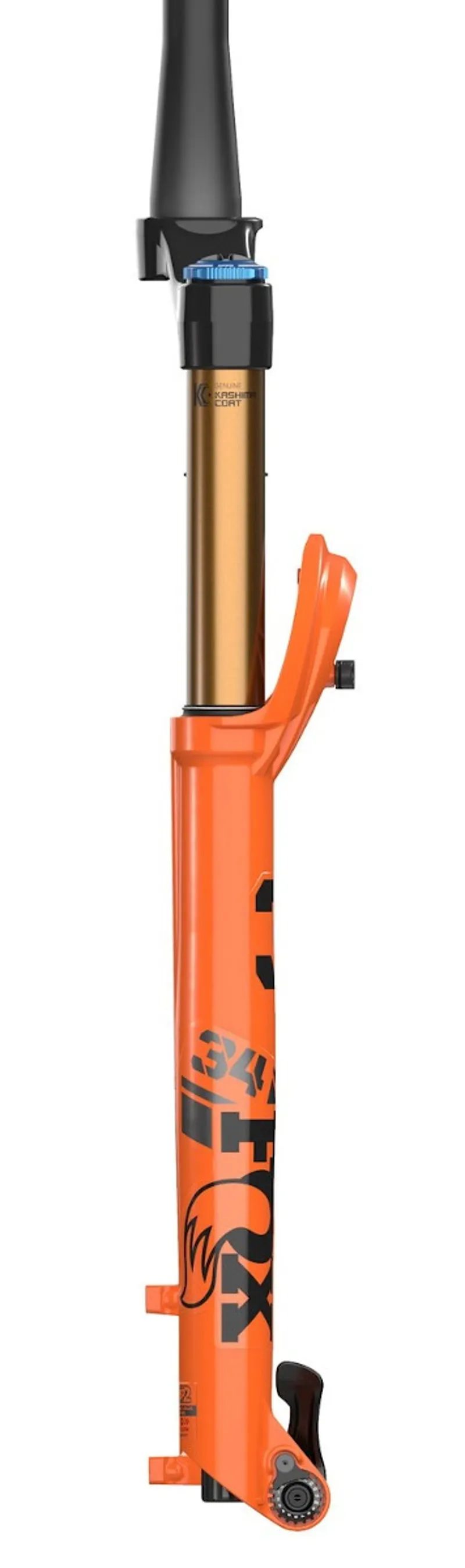 Fox 34 Float Factory GRIP2 140 29er 15QRx110 44mm Tapered Fork Gloss Orange-2
