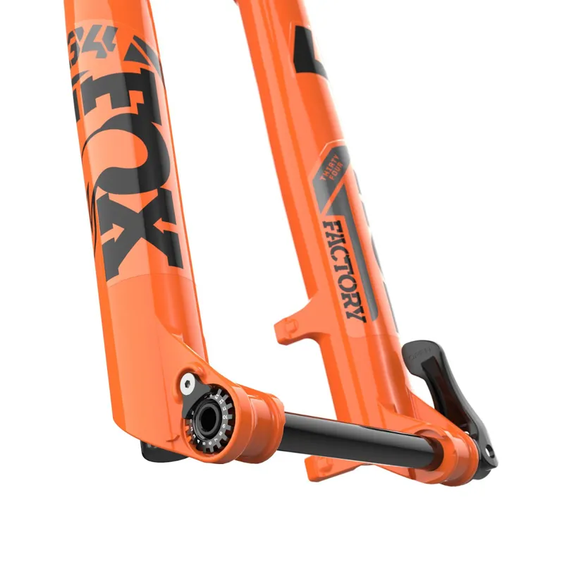Fox 34 Float Factory GRIP2 140 29er 15QRx110 44mm Tapered Fork Gloss Orange-4