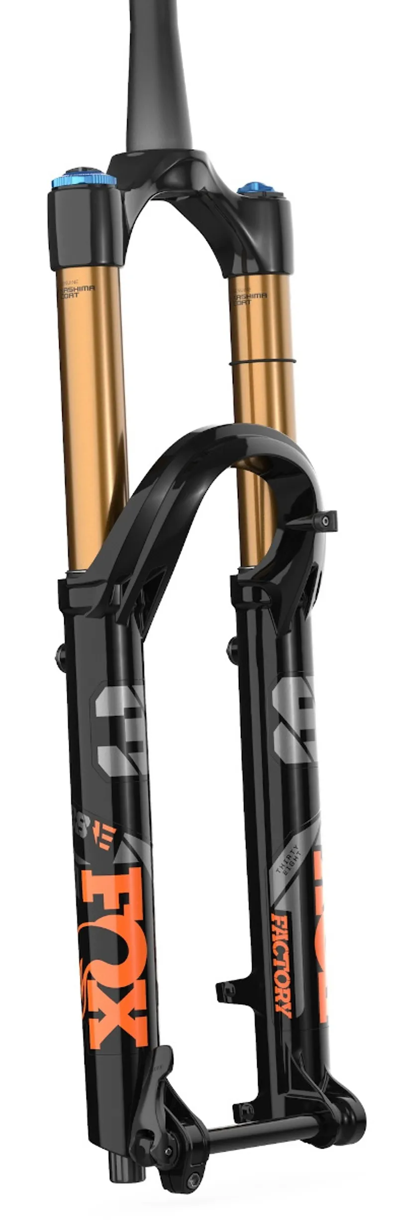 Fox 38 Float Factory E-Optimized GRIP2 170mm 27.5 15QRx110 44mm Tapered Fork Gloss Black