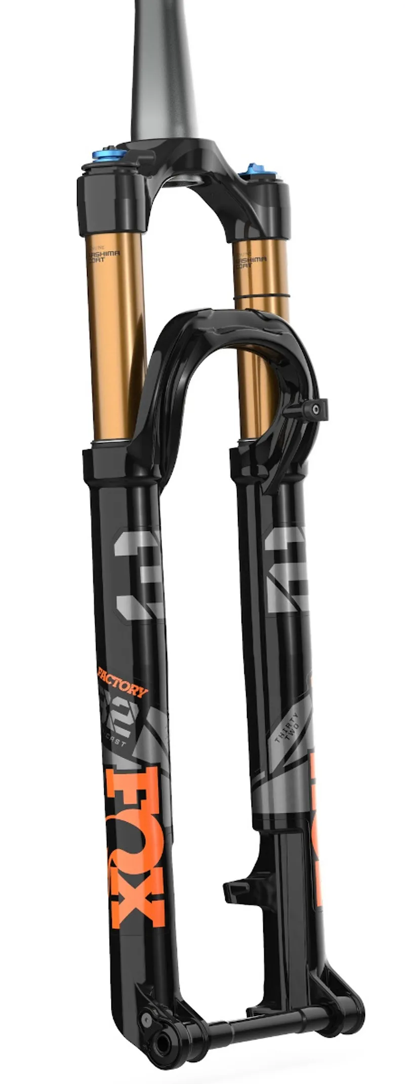 Fox 32 Float Factory SC FIT4 Remote Tapered Fork 27.5 100mm Kabolt 44mm Black