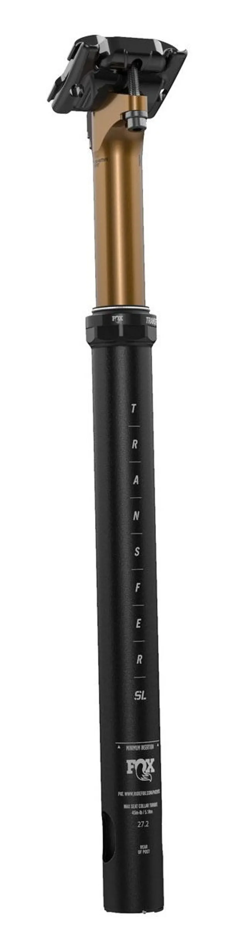 Fox Transfer SL Factory Dropper Seatpost 2022 Black/Gold-5
