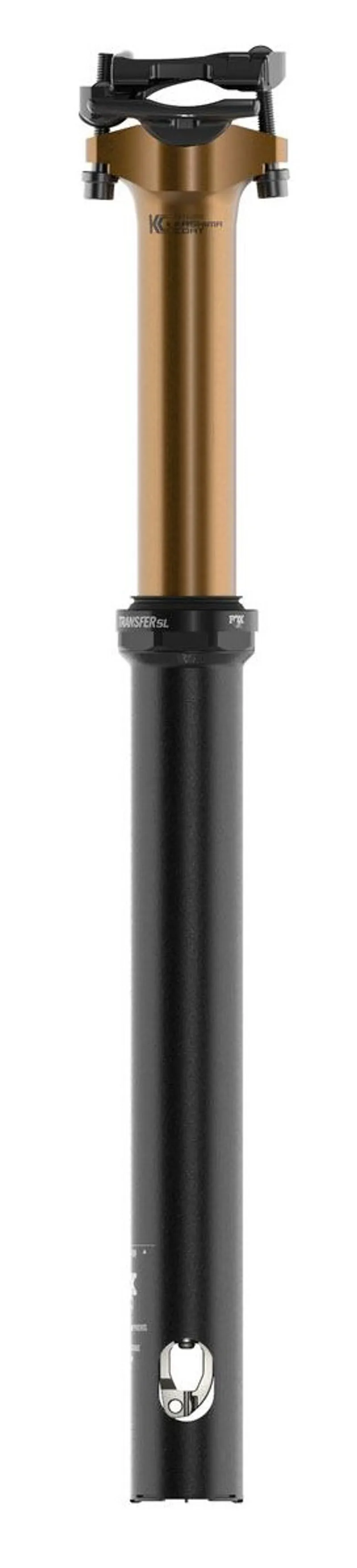 Fox Transfer SL Factory Dropper Seatpost 2022 Black/Gold-1